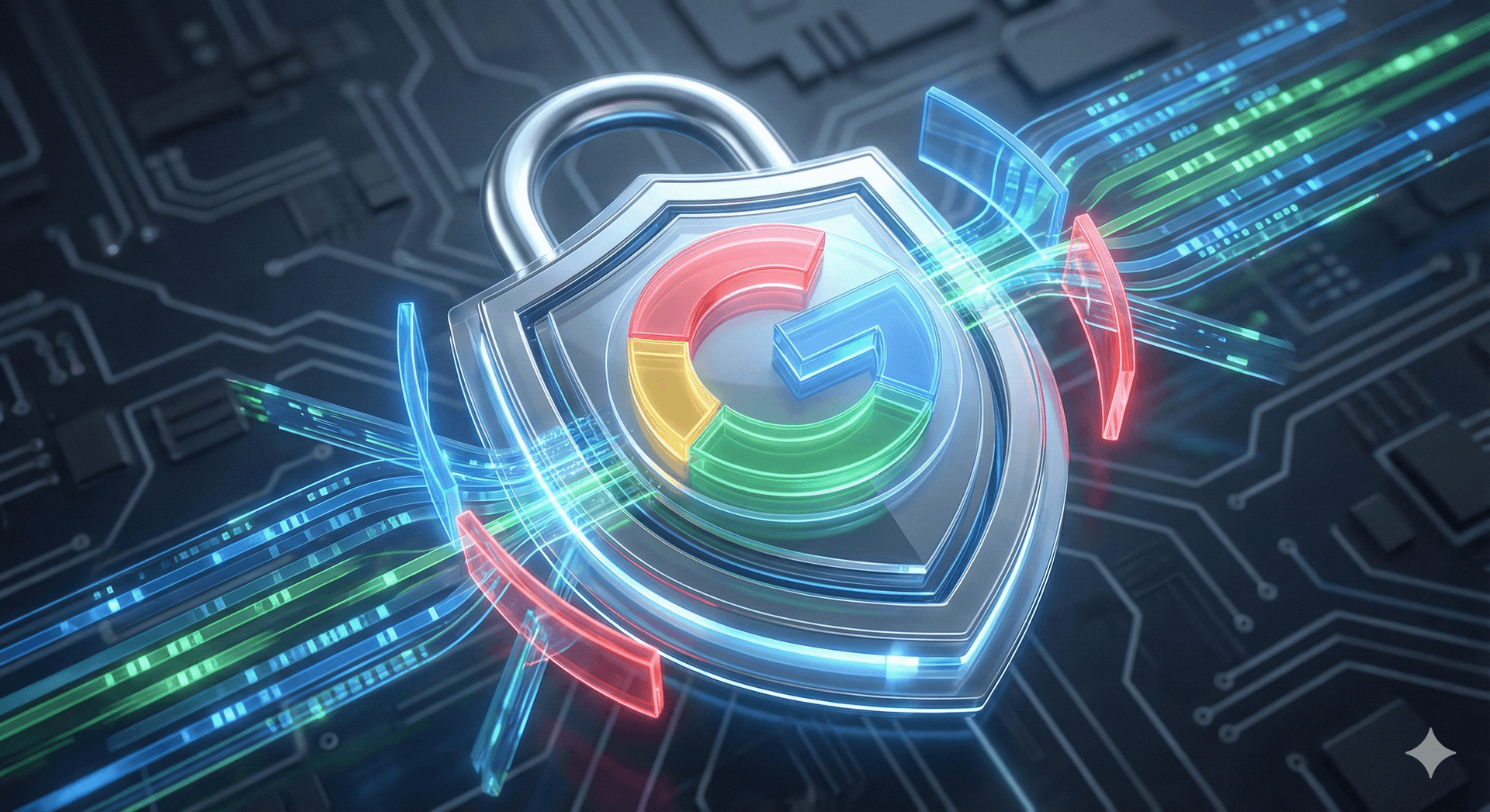 Digital footprint fading into light particles symbolizing data erasure